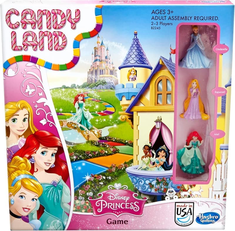 Disney Princess Candy Land Board Game for Kids Ages 3+