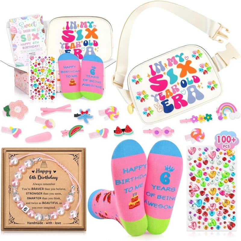 6th Birthday Gift for Girls - Cute Birthday Ideas