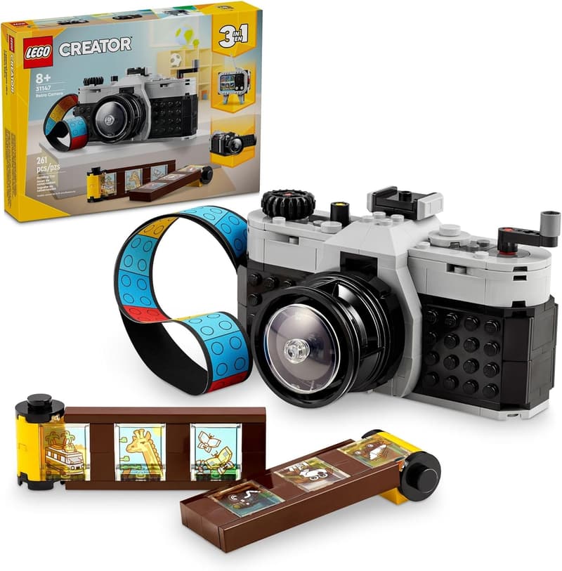LEGO Creator 3-in-1 Retro Camera Toy for Creative Play