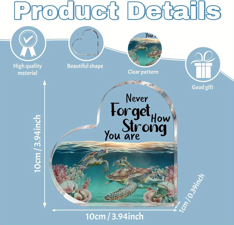 Thank You Desk Sign Decor – Inspirational Appreciation Gift for All