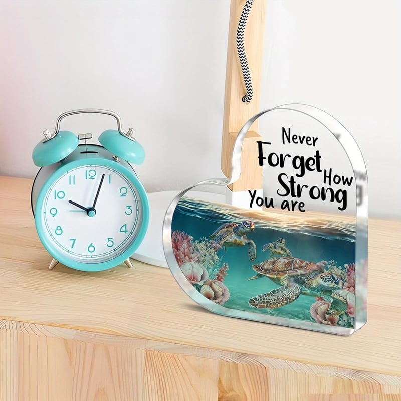 Thank You Desk Sign Decor – Inspirational Appreciation Gift for All