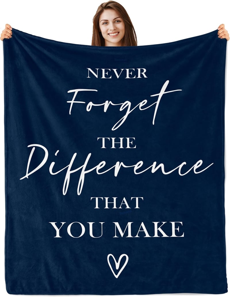 Thank You Gift Blanket for Retirement - 60
