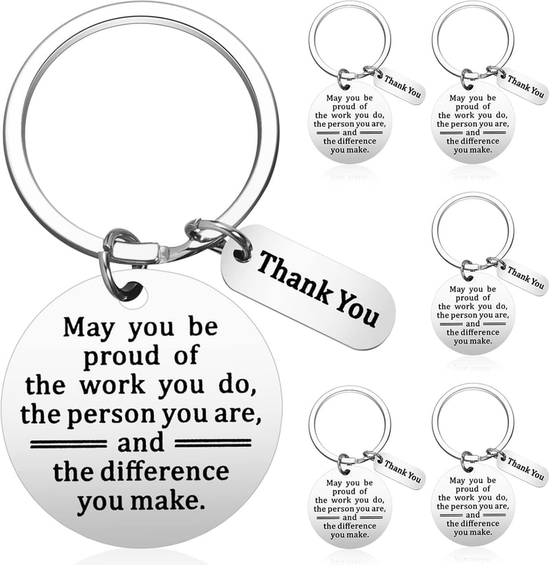Appreciation Keychain Gift Set for Coworkers and Teachers