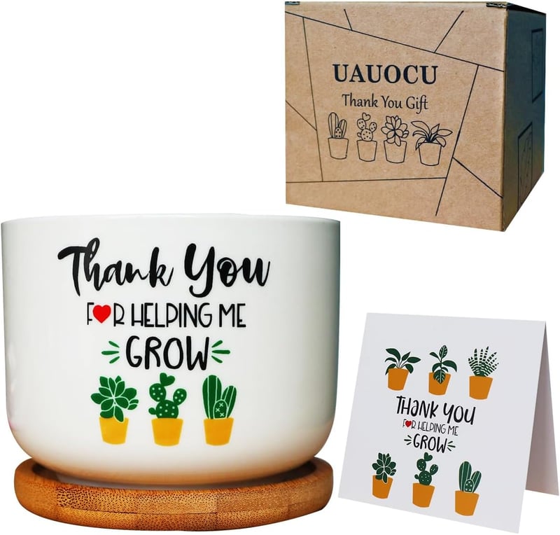 Personalized Teacher Appreciation Gift for Women & Men