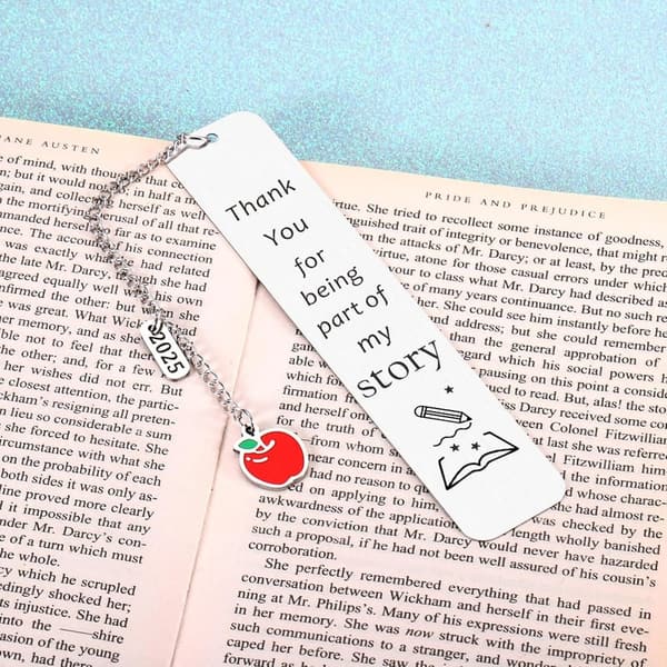 Teacher Appreciation Thank You Bookmarks for Men and Women
