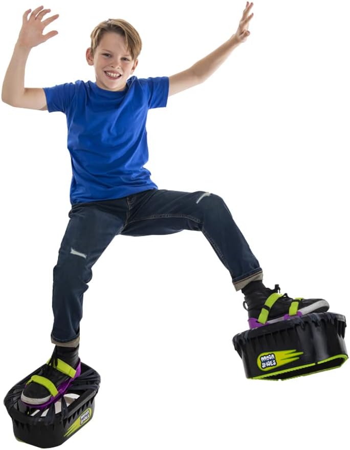 Bouncy Moon Shoes - Durable Mini Trampolines for Feet, One Size