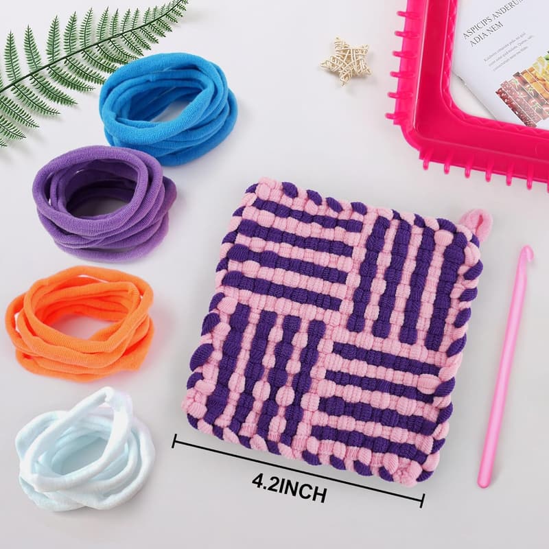 Kids' Weaving Loom Kit - DIY Craft for Ages 6-12