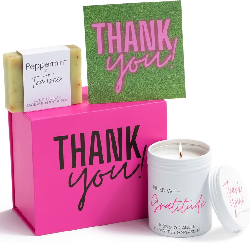 Thoughtful Candle Gift Box for Women - Appreciation Set