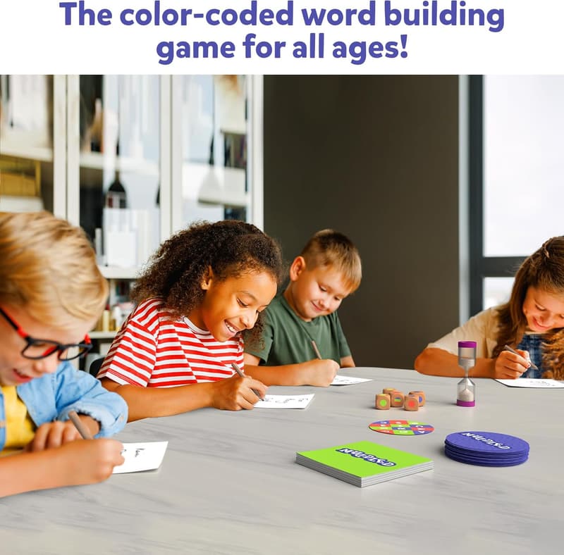 Skillmatics Fast-Paced Word Building Game for Kids Ages 8+