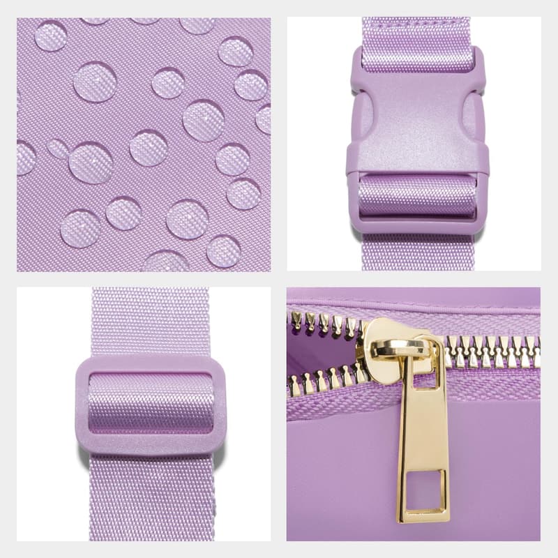 Personalized Lavender Fanny Pack for Girls Aged 8-13