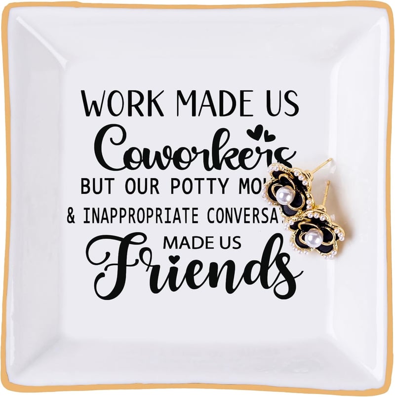 Coworker Farewell - Jewelry Dish Gift for Women