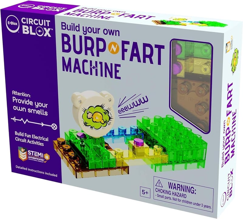 STEM Circuit Kit: Build Your Own Funny Sound Machine for Kids
