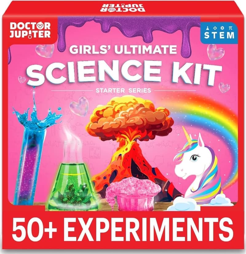 Ultimate Science Kit for Girls Ages 8-12 | STEM Birthday Gift