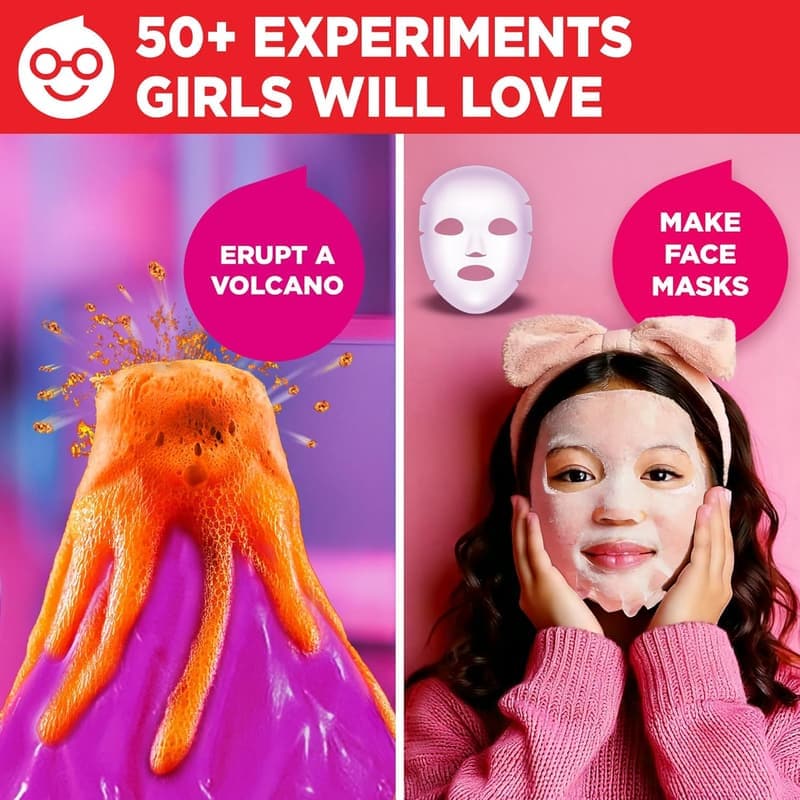 Ultimate Science Kit for Girls Ages 8-12 | STEM Birthday Gift