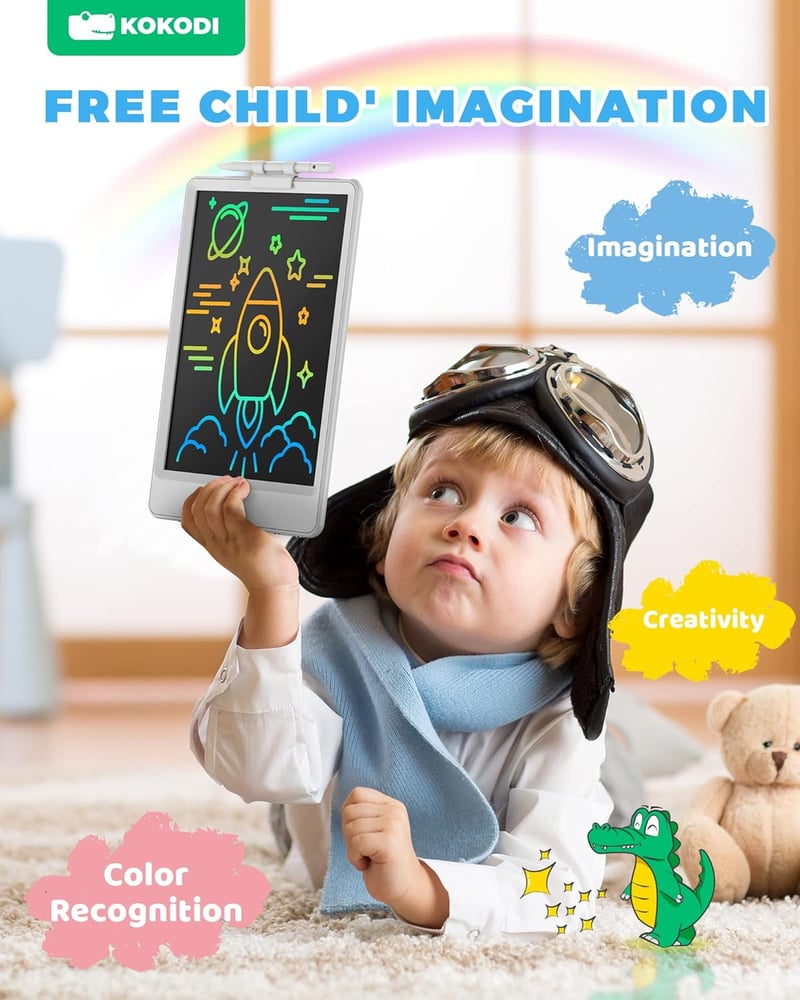 Kids' 8.5-Inch LCD Doodle Pad - Fun Educational Toy