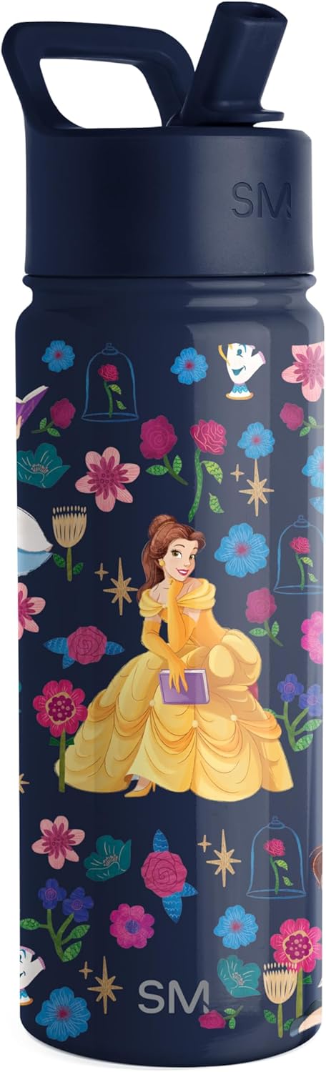 Disney Princess Belle Insulated Water Bottle for Kids - 18oz