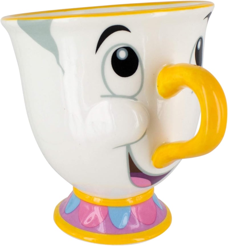 Disney Beauty and the Beast Chip Tea Cup - 9oz Ceramic Collectible