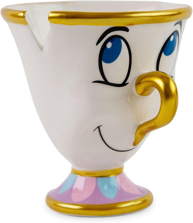 Disney Beauty and the Beast 3D Sculpted Chip Mug, 20 oz