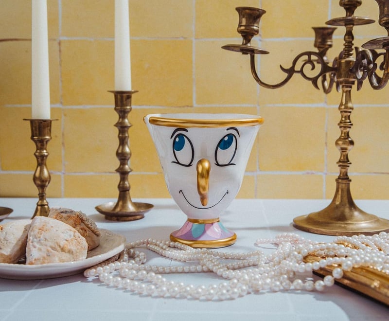 Disney Beauty and the Beast 3D Sculpted Chip Mug, 20 oz