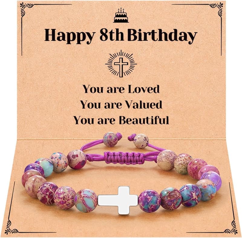 Birthday Bracelet for Girls - Perfect Gift for Ages 6-14