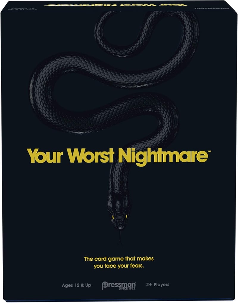 Face Your Fears Card Game - Your Worst Nightmare by Pressman