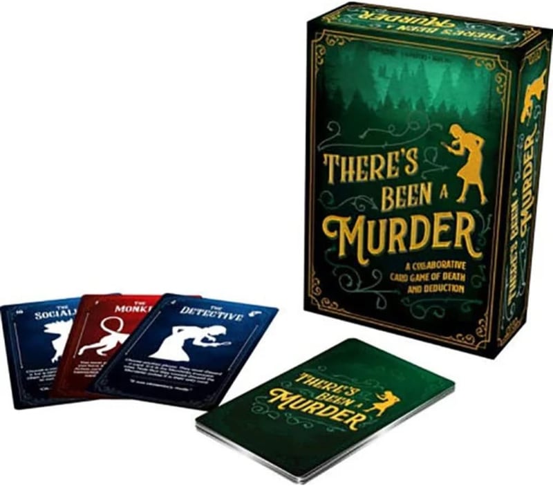 Murder Mystery Collaborative Card Game for Ages 14+