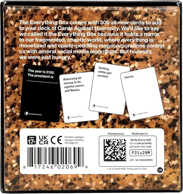 Cards Against Humanity: 300-Card Expansion Set