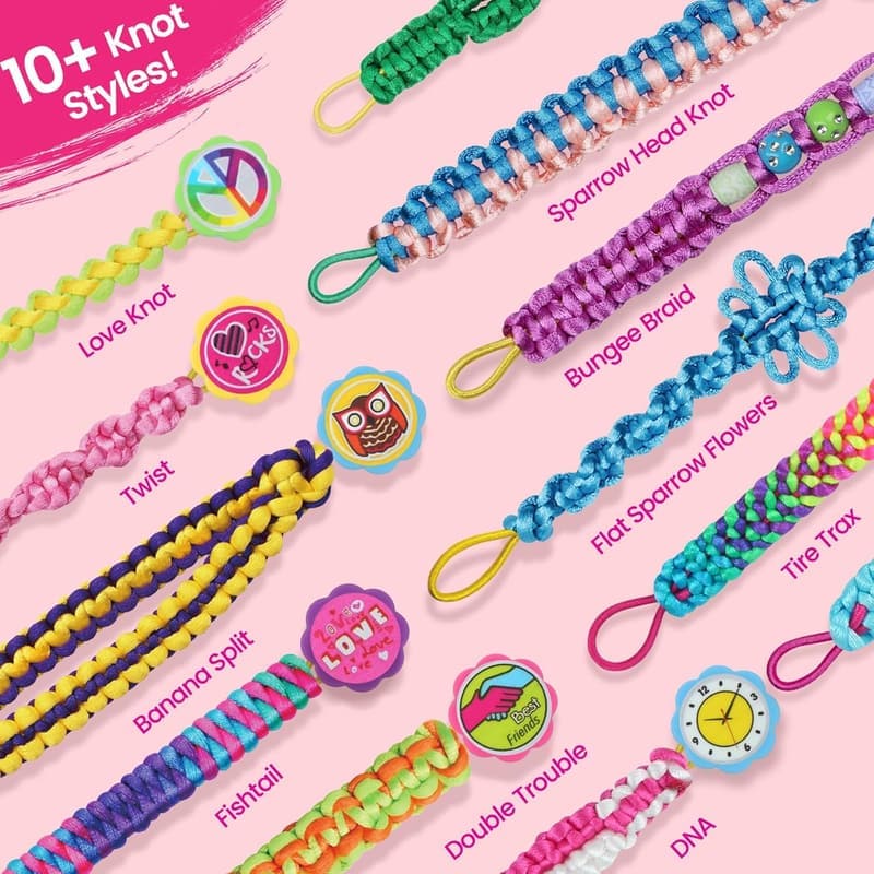 Friendship Bracelet Making Kit for Girls Ages 8-12 - Birthday & Christmas Gift