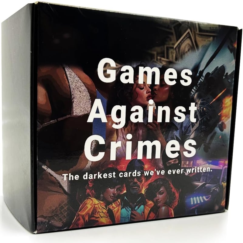 Games Against Crimes Party Card Bundle - Big Black Box
