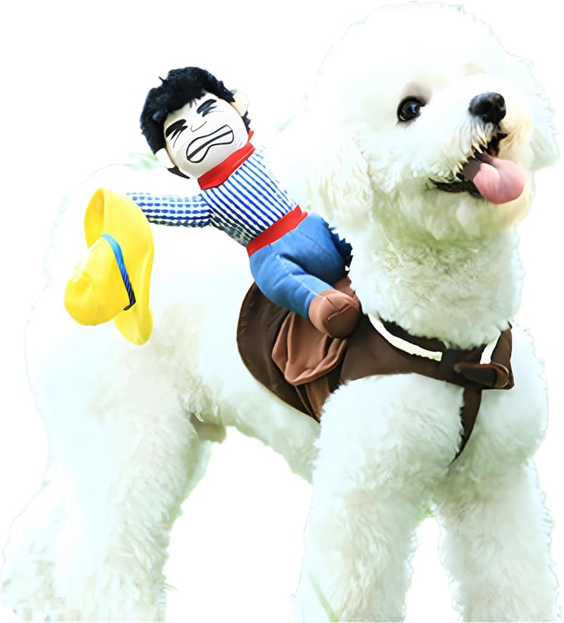 Halloween Cowboy Costume for Large Dogs