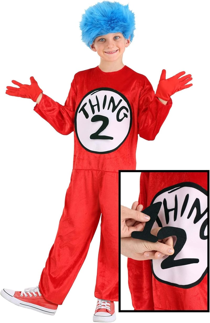 Thing 1 & Thing 2 Costume for Kids