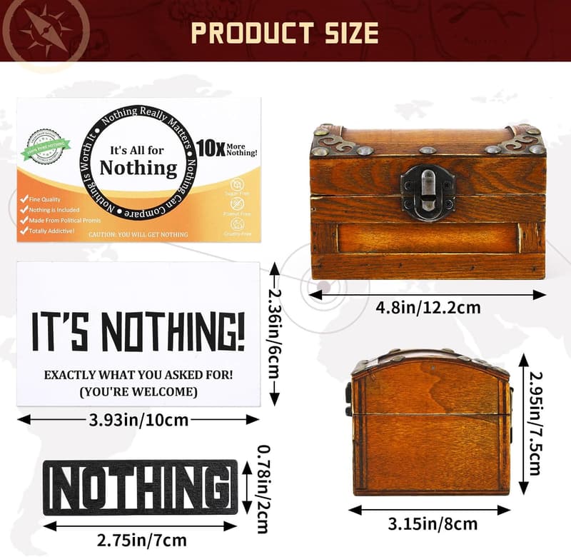 Funny Gag Gift: The Gift of Nothing for Birthday Prank
