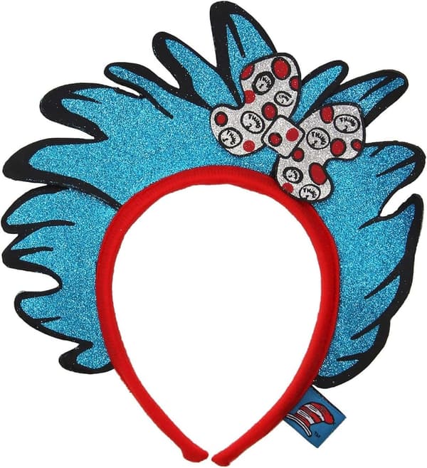 Thing 1 & 2 Glitter Costume Headband - Officially Licensed