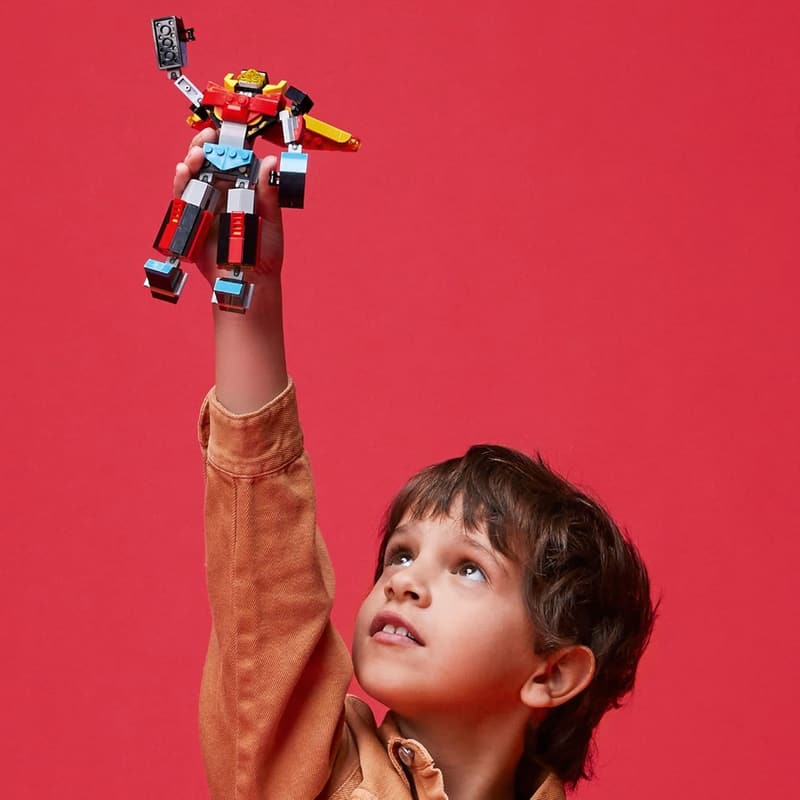 LEGO Creator 3-in-1 Super Robot Building Kit for Kids 7+