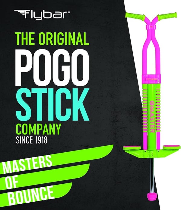 Flybar Master Pogo Stick for Kids & Teens, 80-160 lbs