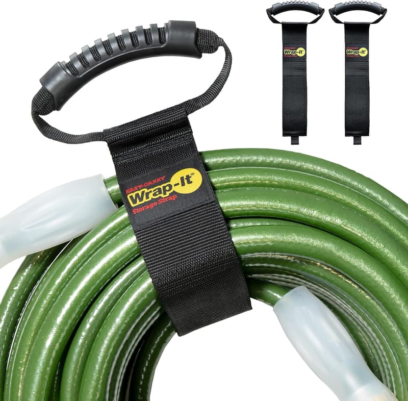 Heavy-Duty 28” Storage Straps - 2-Pack for Cords & Hoses