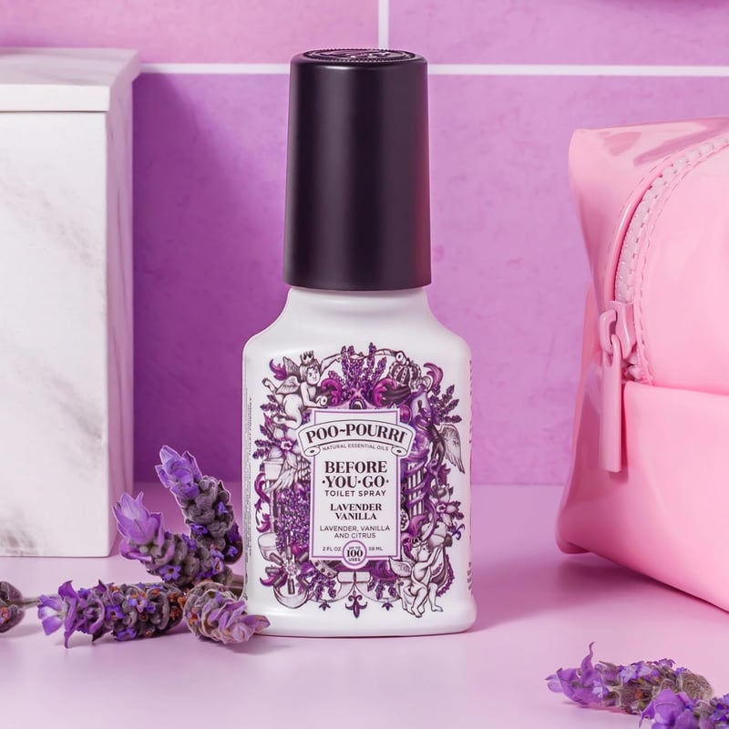 Poo-Pourri Before-You-Go Lavender Vanilla Toilet Spray, 2 oz