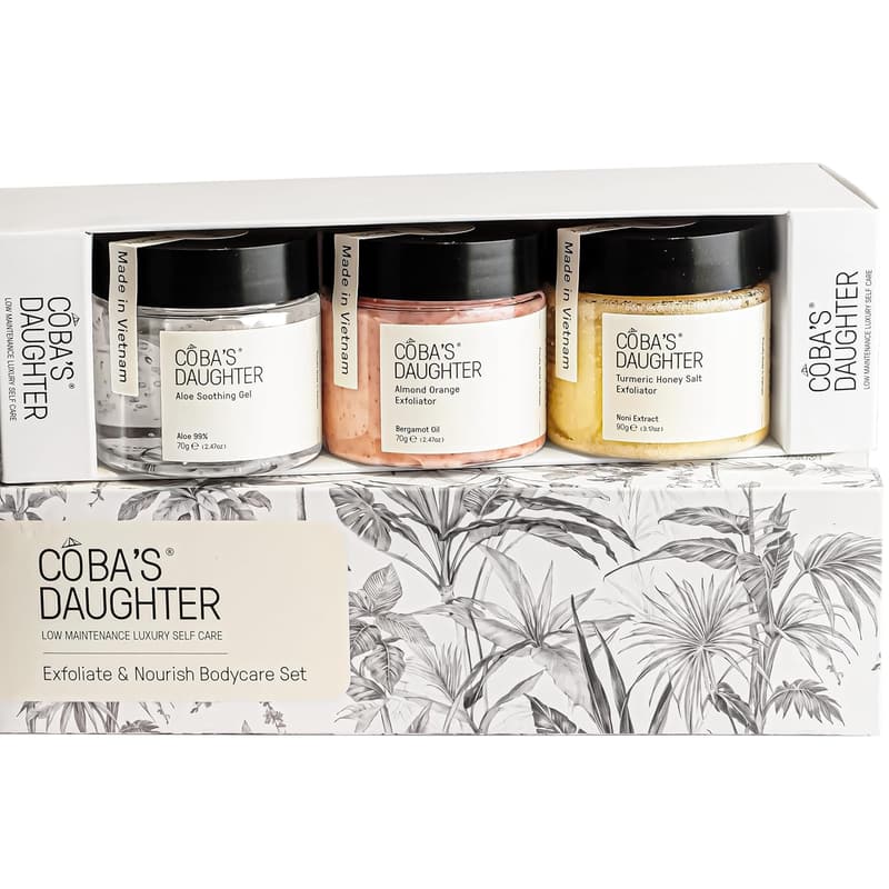 Women's Body Care Gift Set - Honey Turmeric & Aloe Vera Travel Size