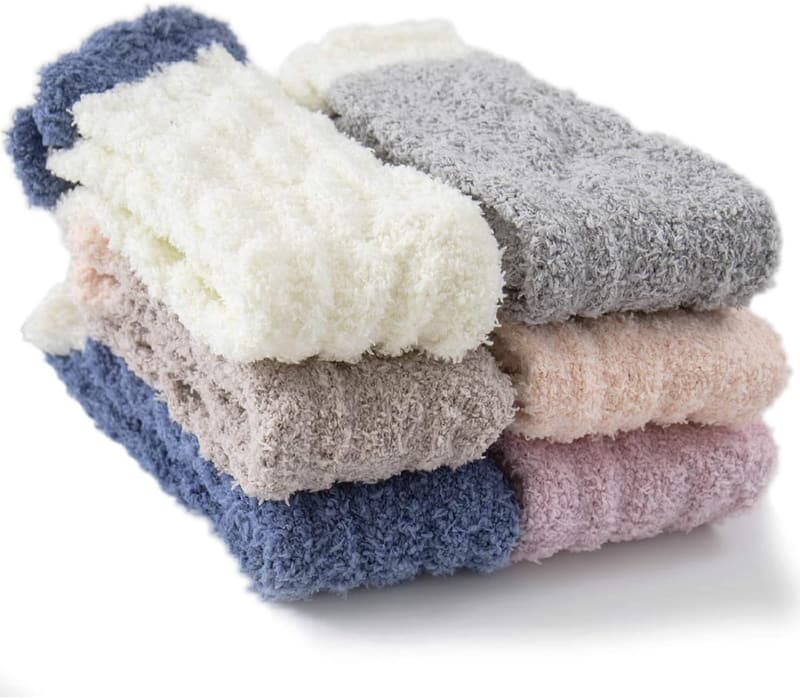 Cozy Plush Sleeping Socks for Women