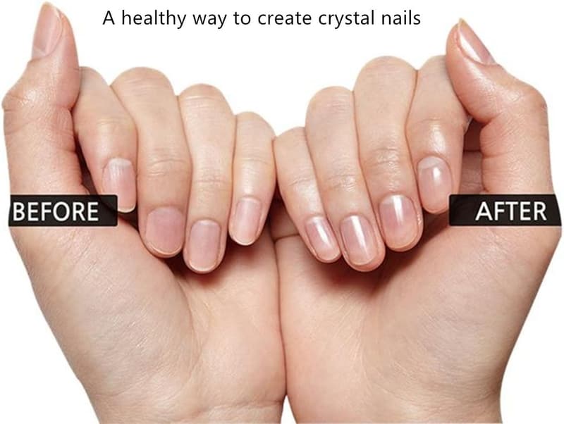 Glass Nail File with Case - Crystal Diamond Beauty Buffer for All