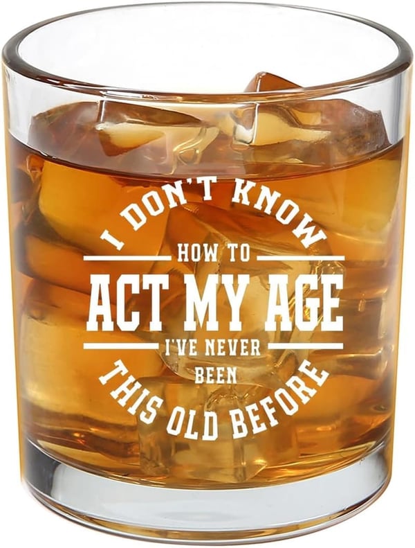 Funny Whiskey Glass for Men – 