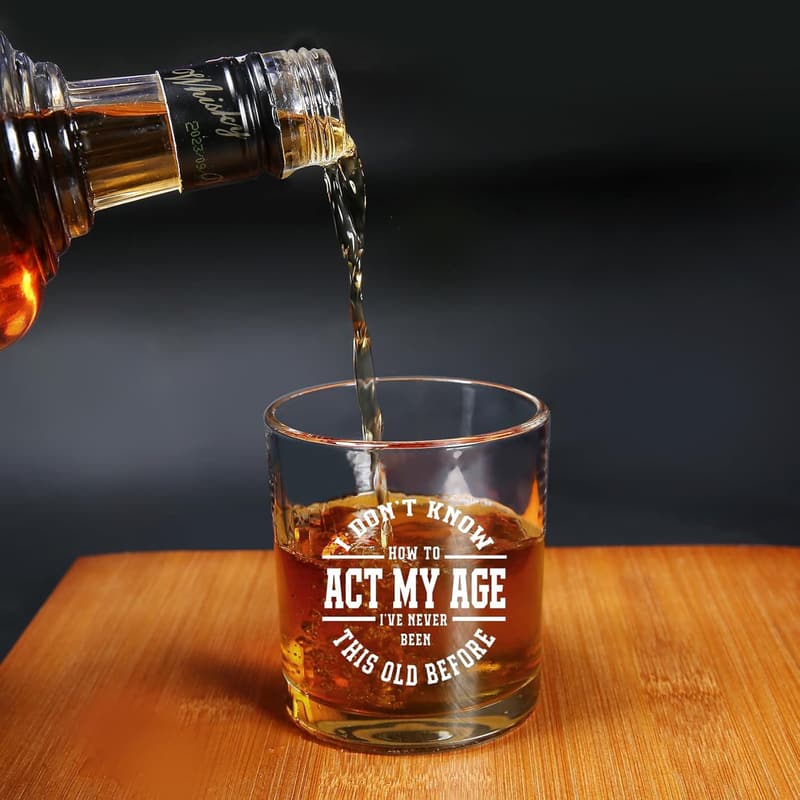 Funny Whiskey Glass for Men – 