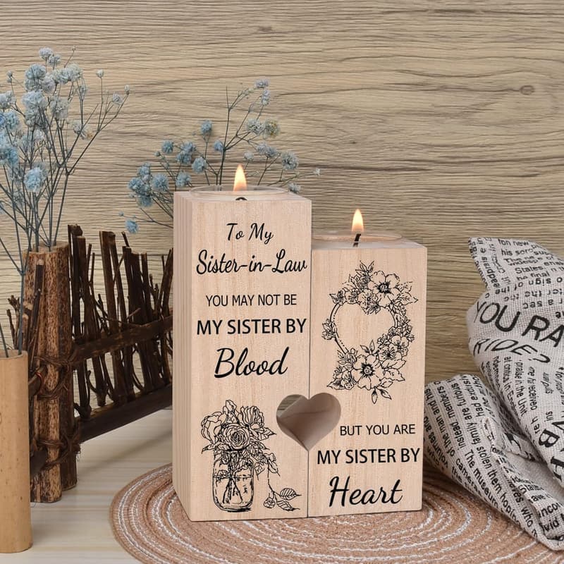 Candlestick - Sister-in-Law Birthday Gift
