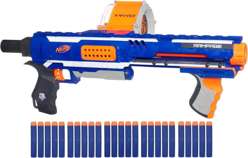 NERF Rampage N-Strike Elite Blaster with 25-Dart Drum