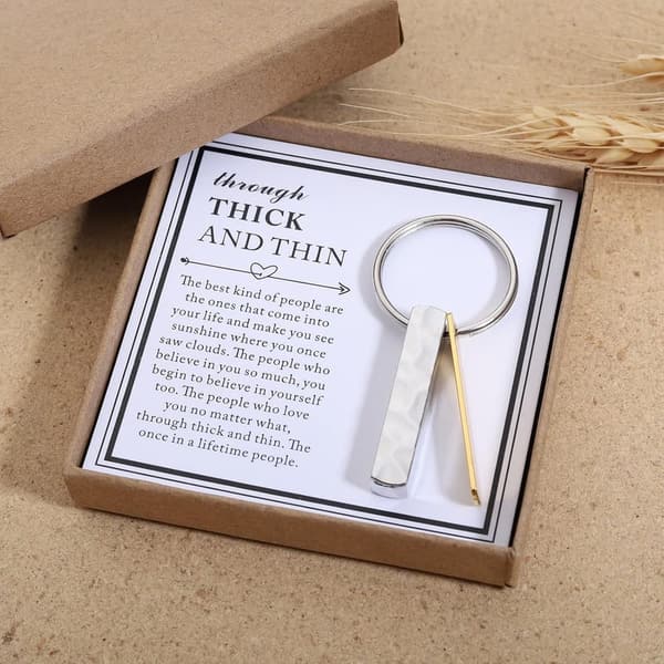 Friendship Keychain for Best Friends and Partners