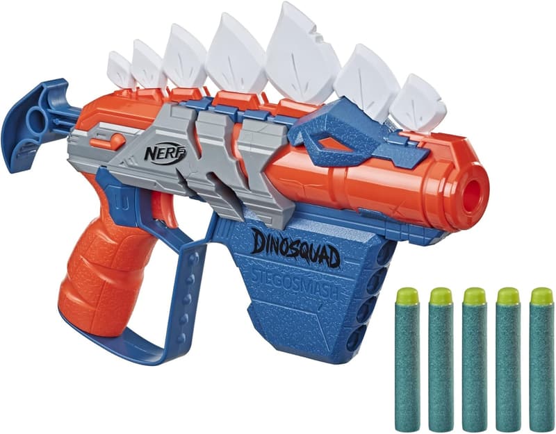 Dinosaur Dart Blaster for Kids with 5 Elite Darts