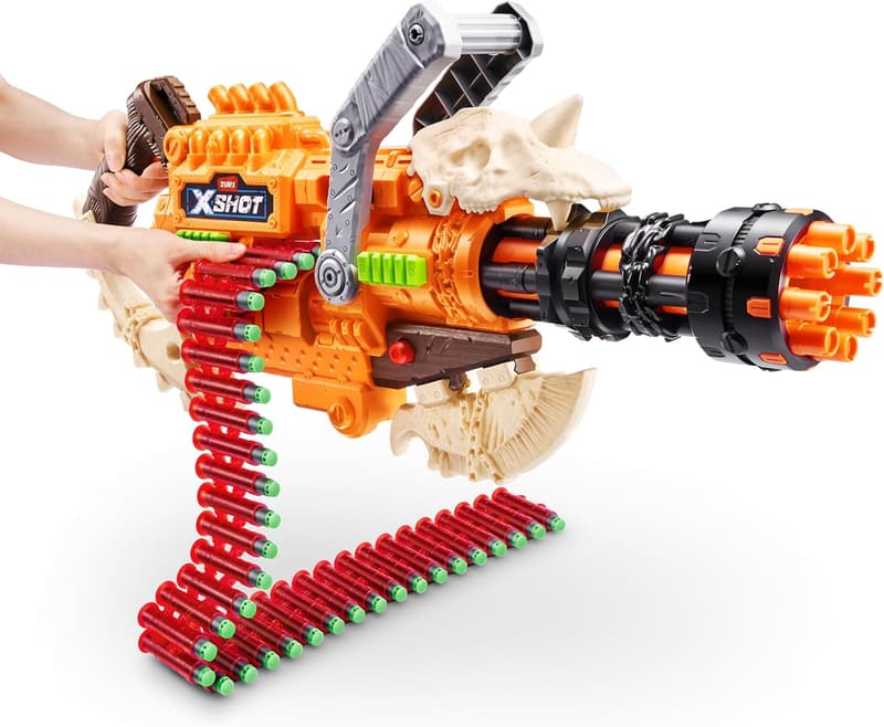 X-Shot Dread Hammer Blaster with 48 Darts, Outdoor Fun for All