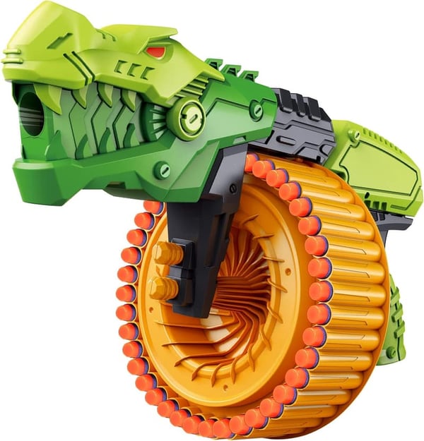 Foam Blaster Toy Gun with 120 Bullets - Ideal for Kids 6+