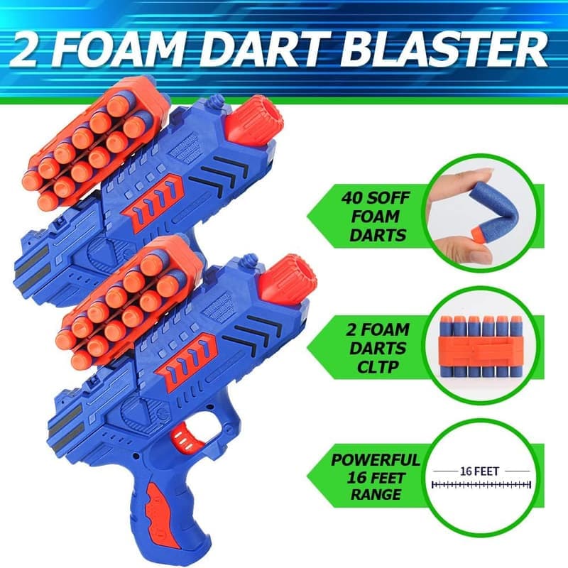 Digital Shooting Targets with Auto Reset for Kids' Games