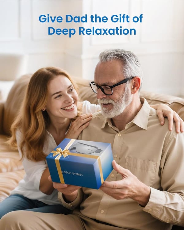 Eye Massager with Heat - Perfect Gift for Parents